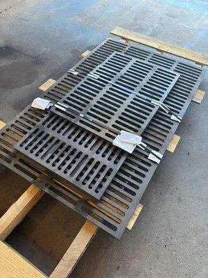 Steel Drain Grates (Laser Cut)